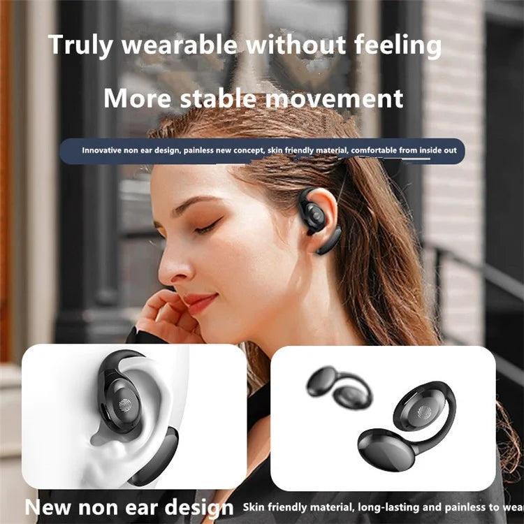GD06 Single Ear Bluetooth 5.3 Earhook Headset Wireless Earphone