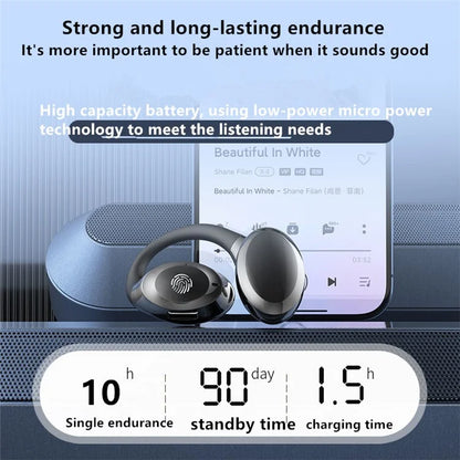 GD06 Single Ear Bluetooth 5.3 Earhook Headset Wireless Earphone