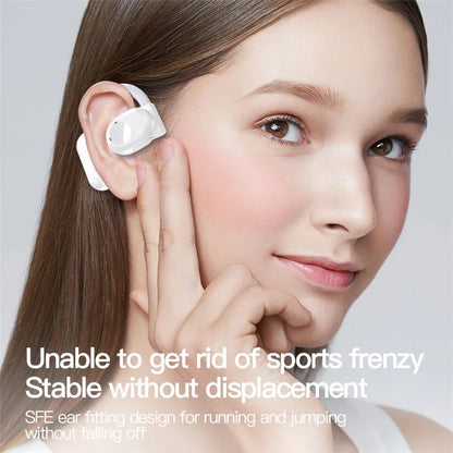BY99 Single Ear Bluetooth 5.3 Earhook Headset Air Conduction Earphone