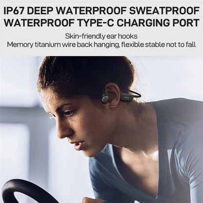 DACOM E80 Bone Conduction Headphone Wireless Bluetooth 5.3 Earphone