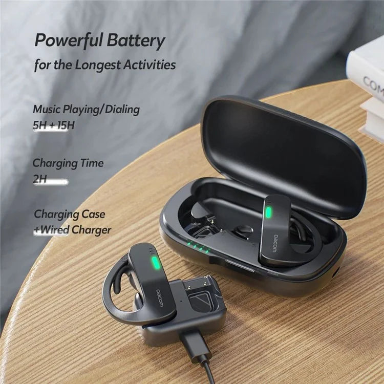 DACOM G84 Bluetooth Headphone Bone Conduction TWS Touch Control Headset
