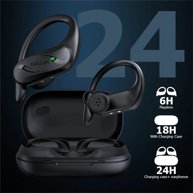 DACOM X1 Touch Control Headset Bluetooth Bone Conduction TWS Headphone