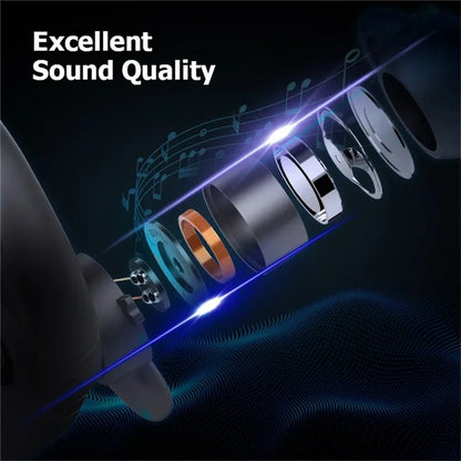 DACOM X1 Touch Control Headset Bluetooth Bone Conduction TWS Headphone