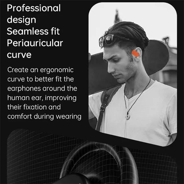 HD313 OWS Bone Conduction Bluetooth Headset Sports Music Earphone
