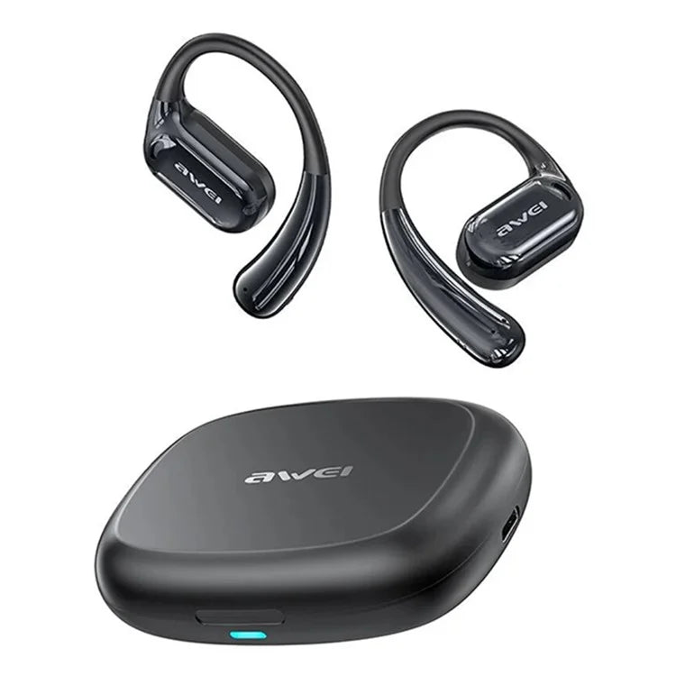 AWEI TZ8 OWS Bluetooth Earphone Air Conduction Earhook Music Headset