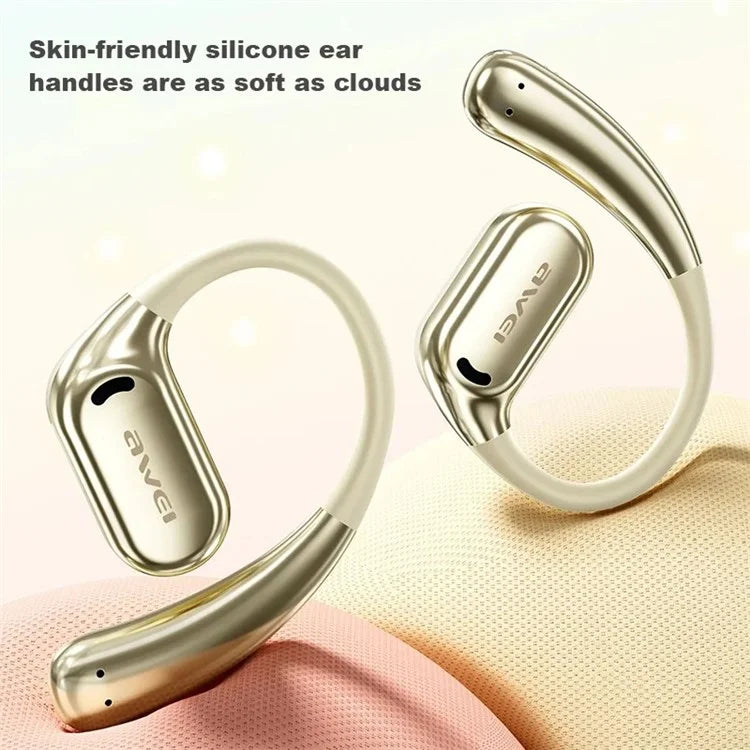 AWEI TZ8 OWS Bluetooth Earphone Air Conduction Earhook Music Headset
