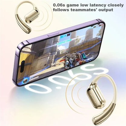 AWEI TZ8 OWS Bluetooth Earphone Air Conduction Earhook Music Headset