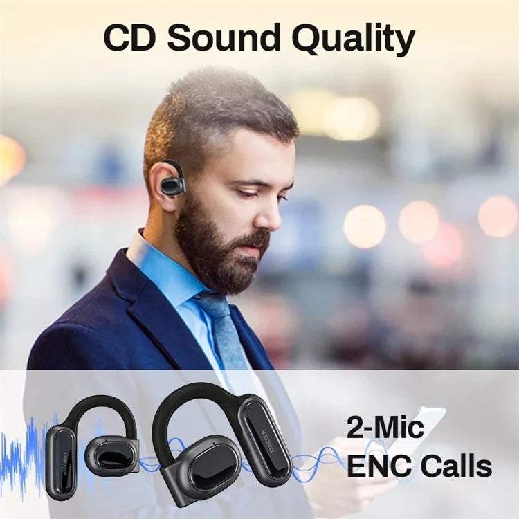 DACOM H11 OWS Bluetooth Earhook Headset Noise Reduction Earphone