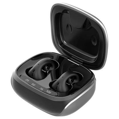 JX80 TWS Bluetooth 5.3 Ear Clip Earphone Wireless Stereo Music Headset