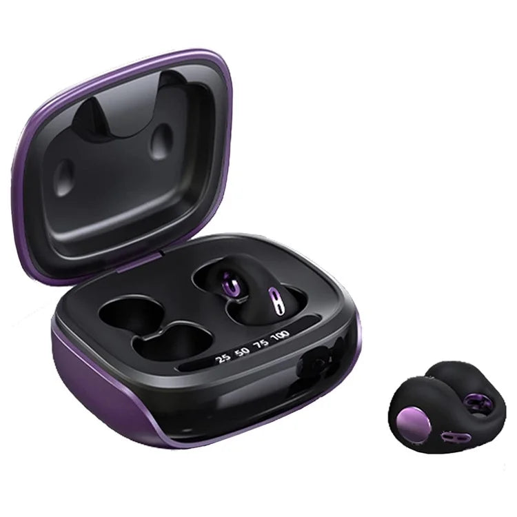 JX80 TWS Bluetooth 5.3 Ear Clip Earphone Wireless Stereo Music Headset