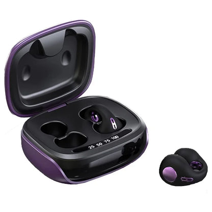 JX80 TWS Bluetooth 5.3 Ear Clip Earphone Wireless Stereo Music Headset