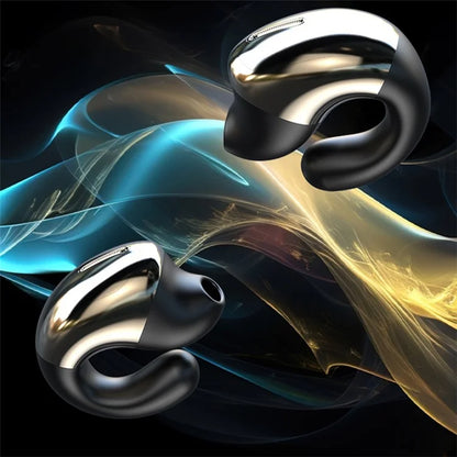 E300 Headset Bluetooth Bone Conduction Headphone with Digital Display Charging Case