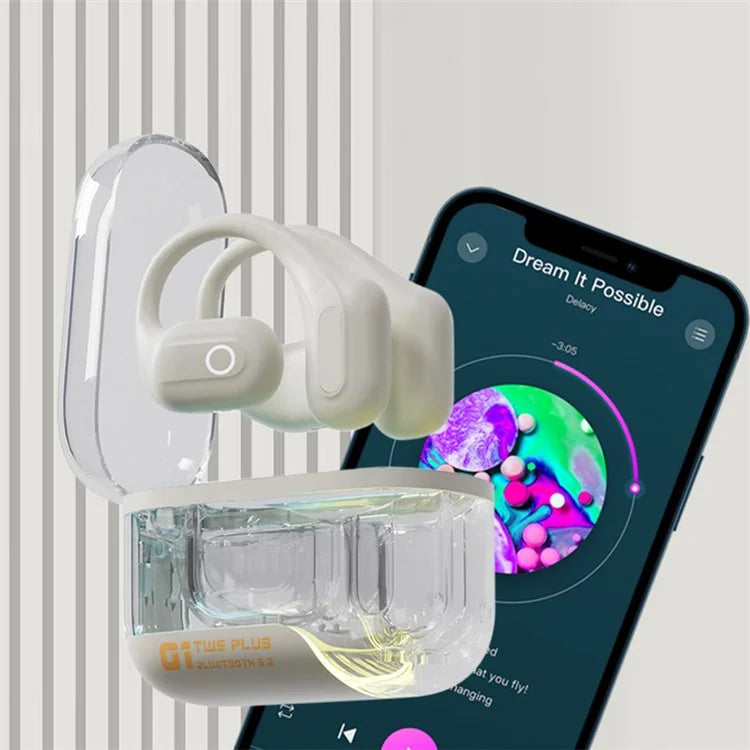 C01 Bluetooth 5.3 Earphone Bone Conduction Ear Hanging Music Headset