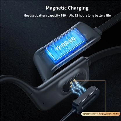 XUNDD B003 Bone Conduction Bluetooth Headset for Swimming IPX8 Waterproof Headphones