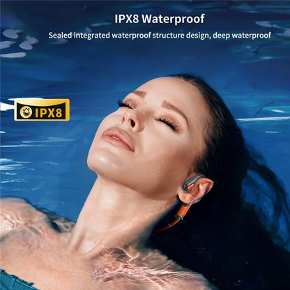 XUNDD B003 Bone Conduction Bluetooth Headset for Swimming IPX8 Waterproof Headphones