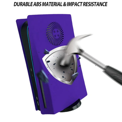For PS5 Disc Version Protective Case with Heat Dissipation Hole Game Console Replacement Shell