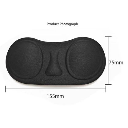 For Meta Quest 3 VR Headset Lens Protector EVA Dustproof Anti-scratch VR Lens Protective Cover