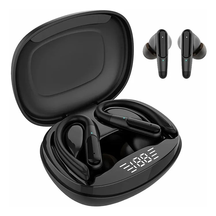 BE1043 Noise Reduction Bluetooth Earphone Wireless Music Headset with Detachable Earhook