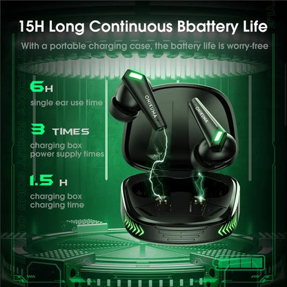 ONIKUMA T308 TWS In-ear Bluetooth Earphone Stereo Music Gaming Wireless Headset