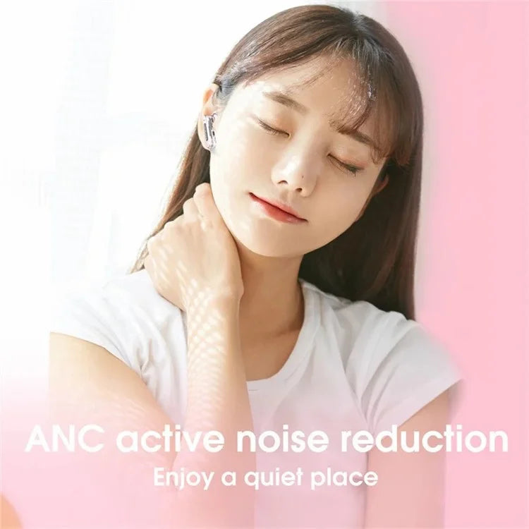 ONIKUMA T5 1 Pair Low Delay Headset Bluetooth Wireless ANC+ENC Gaming Earphone