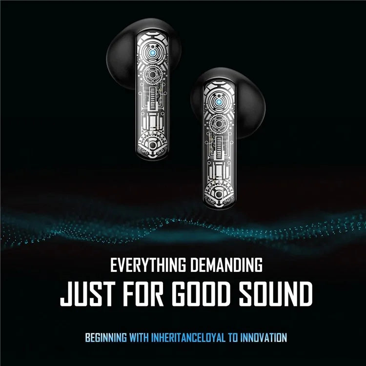 ONIKUMA T1 1 Pair TWS Gaming Earphone Low Delay Headset Bluetooth Wireless Headphone