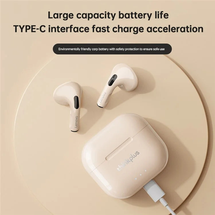 LENOVO THINKPLUS LP40Ⅱ 1 Pair Low Delay Headset Bluetooth Wireless Earphone