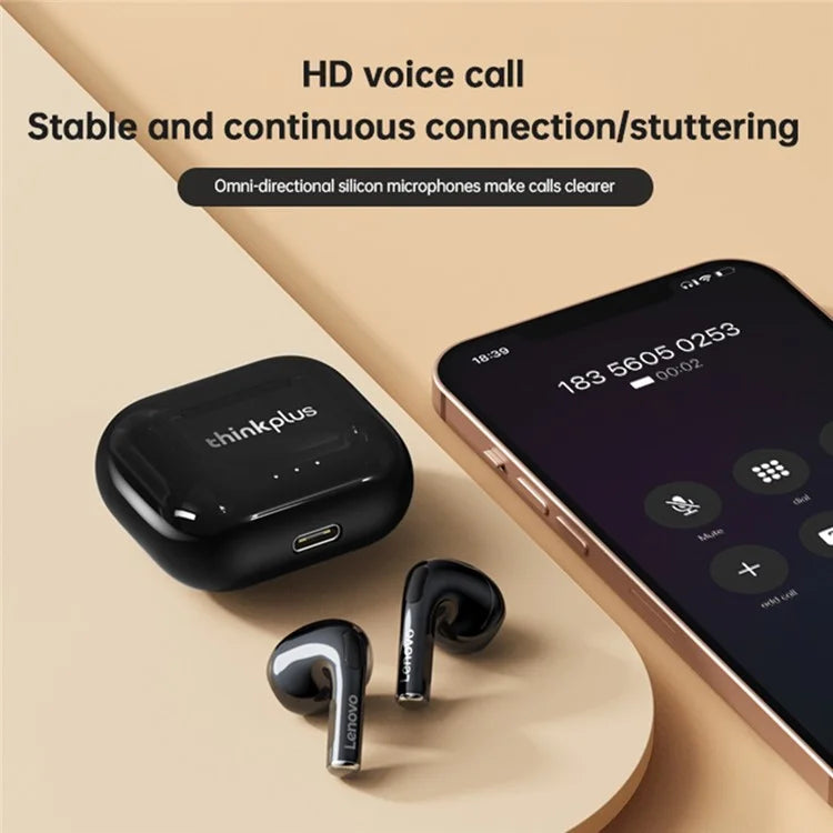 LENOVO THINKPLUS LP40Ⅱ 1 Pair Low Delay Headset Bluetooth Wireless Earphone
