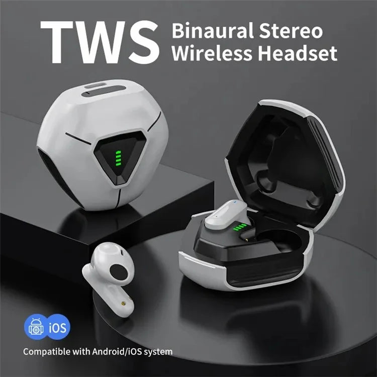 LY09 TWS Wireless Headset Noise Reduction Gaming Bluetooth Earphones with Charging Case