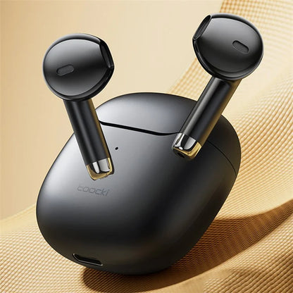 TOOCKI V08 Wireless Earphones TWS Bluetooth 5.3 Earbuds with Charging Case