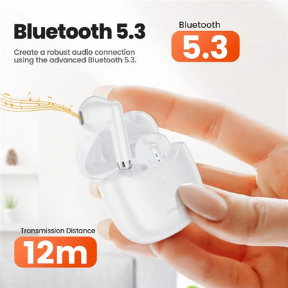 TOOCKI V08 Wireless Earphones TWS Bluetooth 5.3 Earbuds with Charging Case