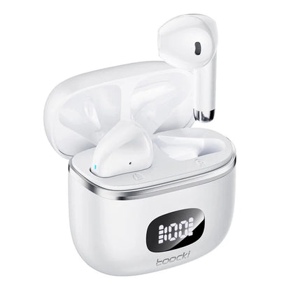 TOOCKI HE-060A Wireless Earbuds TWS Bluetooth 5.3 Digital Display Earphones