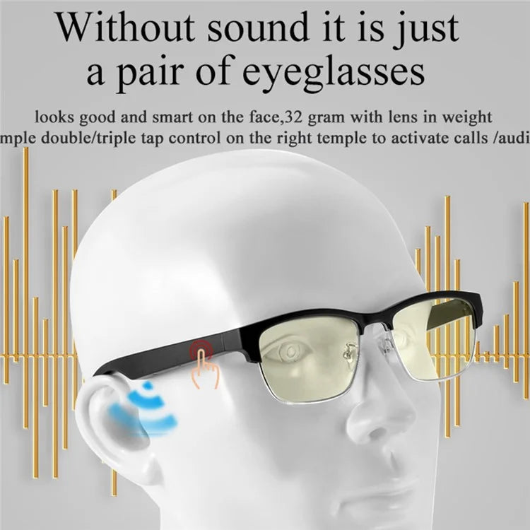 TWS Wireless Bluetooth Headphone Smart Glasses Headset Sunglasses
