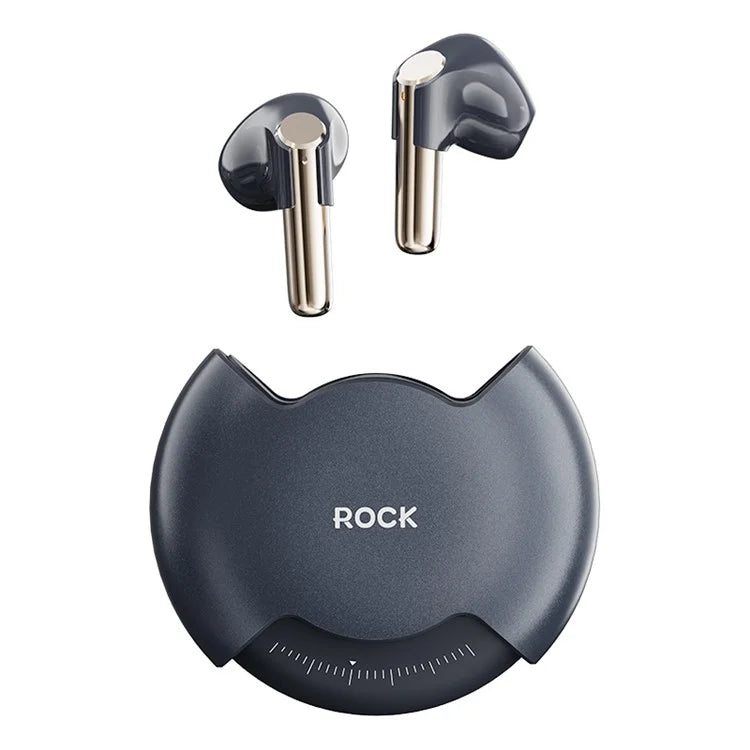 ROCK RAU0769 Portable Rotating TWS Earphones Wireless Bluetooth Headset