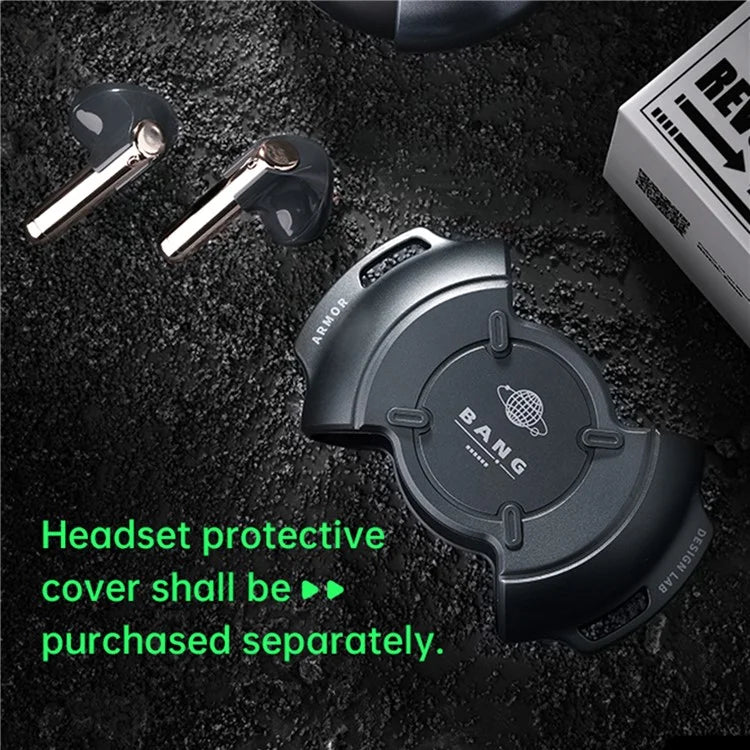 ROCK RAU0769 Portable Rotating TWS Earphones Wireless Bluetooth Headset