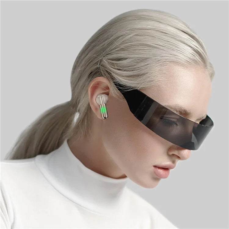 ROCK RAU0769 Portable Rotating TWS Earphones Wireless Bluetooth Headset