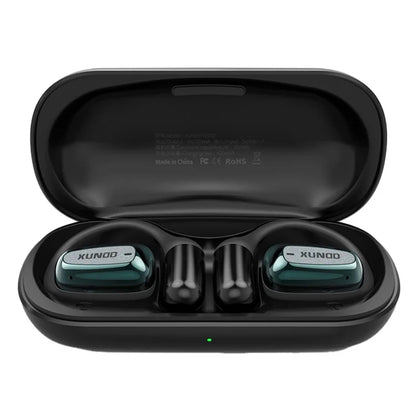 XUNDD W002 ENC Noise Reduction Bluetooth Earhook Earbuds Open Ear Earphone