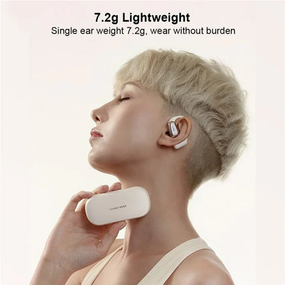 XUNDD W002 ENC Noise Reduction Bluetooth Earhook Earbuds Open Ear Earphone