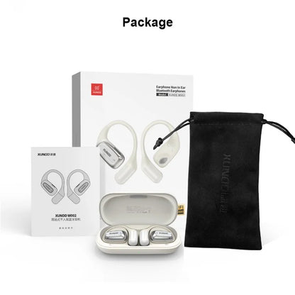 XUNDD W002 ENC Noise Reduction Bluetooth Earhook Earbuds Open Ear Earphone