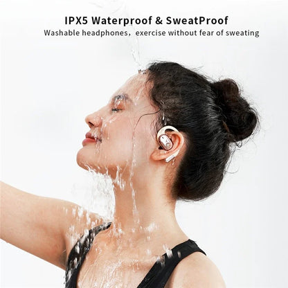 XUNDD W003 1 Pair Open-Ear Wireless Headset Waterproof Bluetooth Earphone