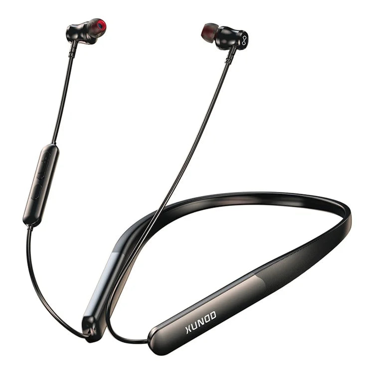 XUNDD H001 ENC Bluetooth Silicone Earphone Wireless Earbud Magnetic Neck-Mounted Headset