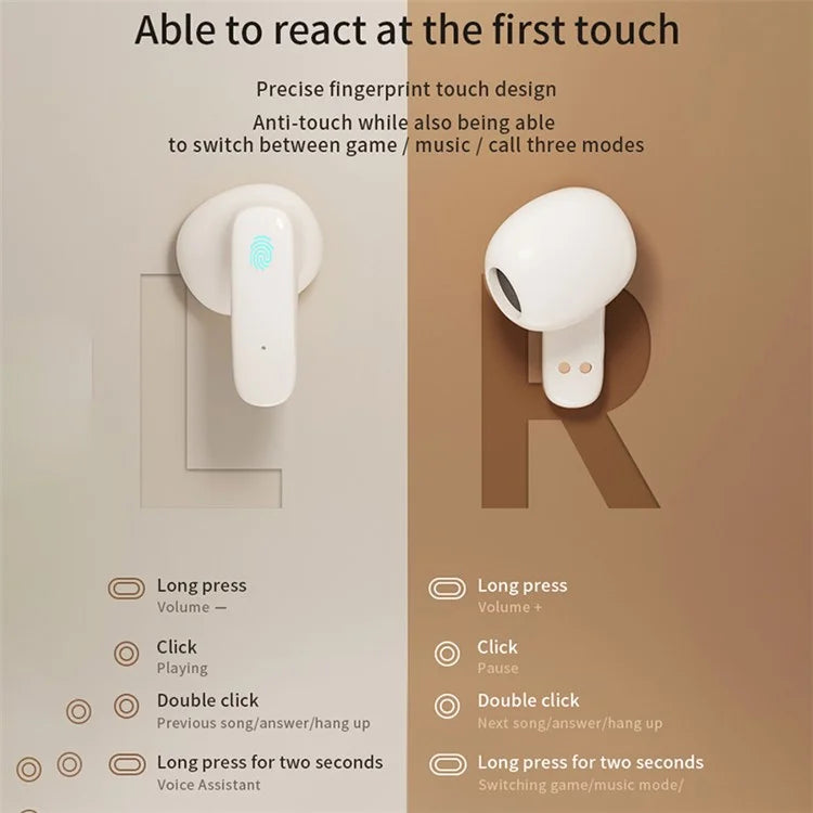 ICARER FAMILY Retro Phone Shape Wireless Earphone Bluetooth 5.3 Headphones