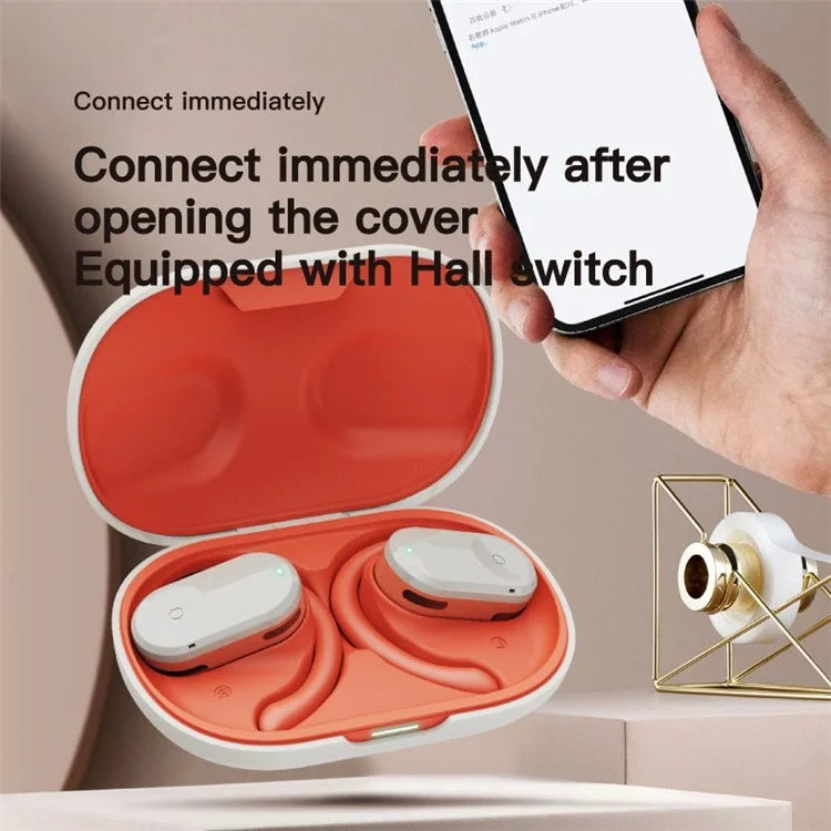 Q2 OWS Bluetooth 5.3 Earphone Bone Conduction Ear Hanging Stereo Music Headset