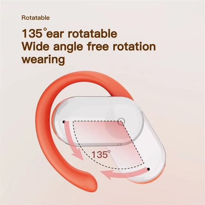 Q2 OWS Bluetooth 5.3 Earphone Bone Conduction Ear Hanging Stereo Music Headset