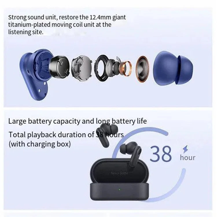 ONEPLUS Buds V True Wireless Bluetooth Headset Dual Microphone Noise Canceling Earphones