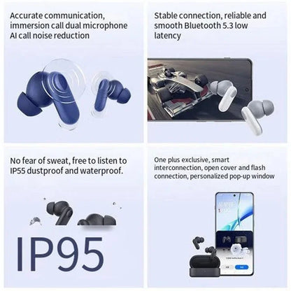 ONEPLUS Buds V True Wireless Bluetooth Headset Dual Microphone Noise Canceling Earphones