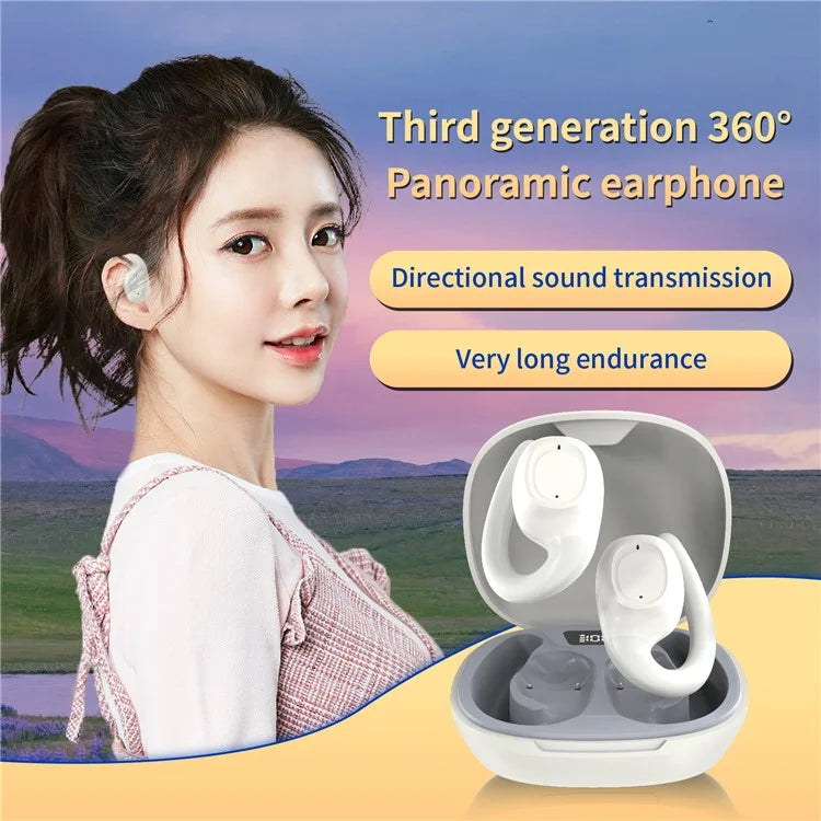 X3 1 Pair OWS Wireless Headsets Open-Ear Bluetooth Earphones Running Headphones