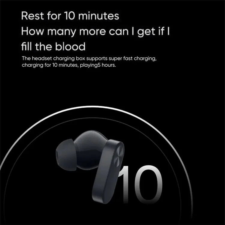 ONEPLUS Ace (E508A) TWS Bluetooth Headset Noise Canceling Gaming Music Earphone