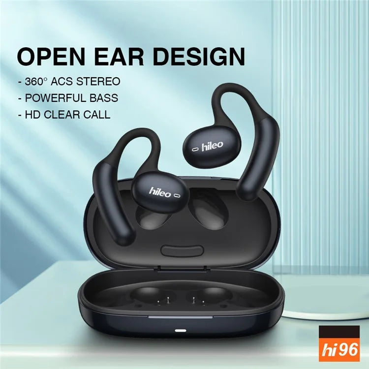 HILEO hi96 ENC Noise Reduction Wireless Earbuds Open Ear Air Conduction Bluetooth Earphones