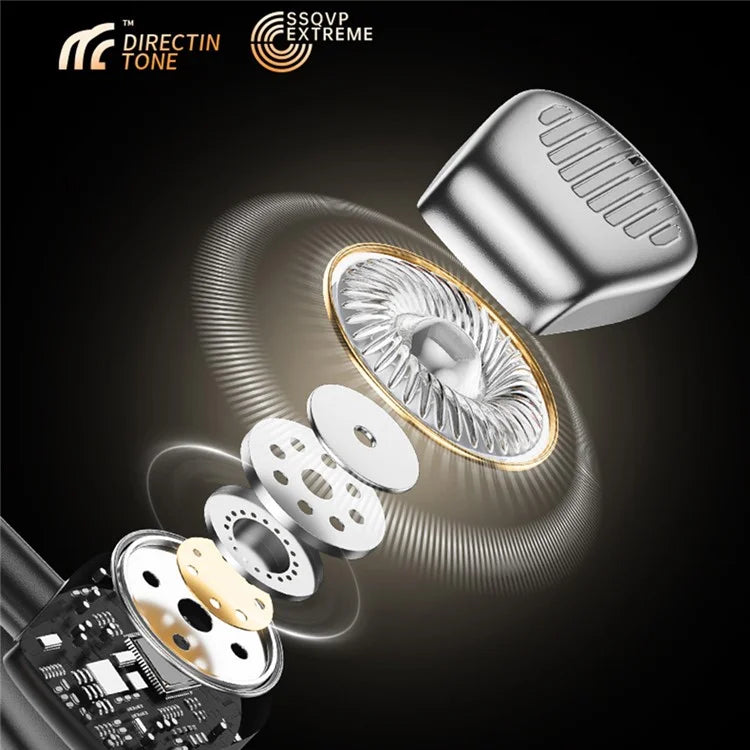 WEKOME Beluga G1 ENC Noise Reduction Bluetooth Headphones Open Ear Wireless Neckband Earphone