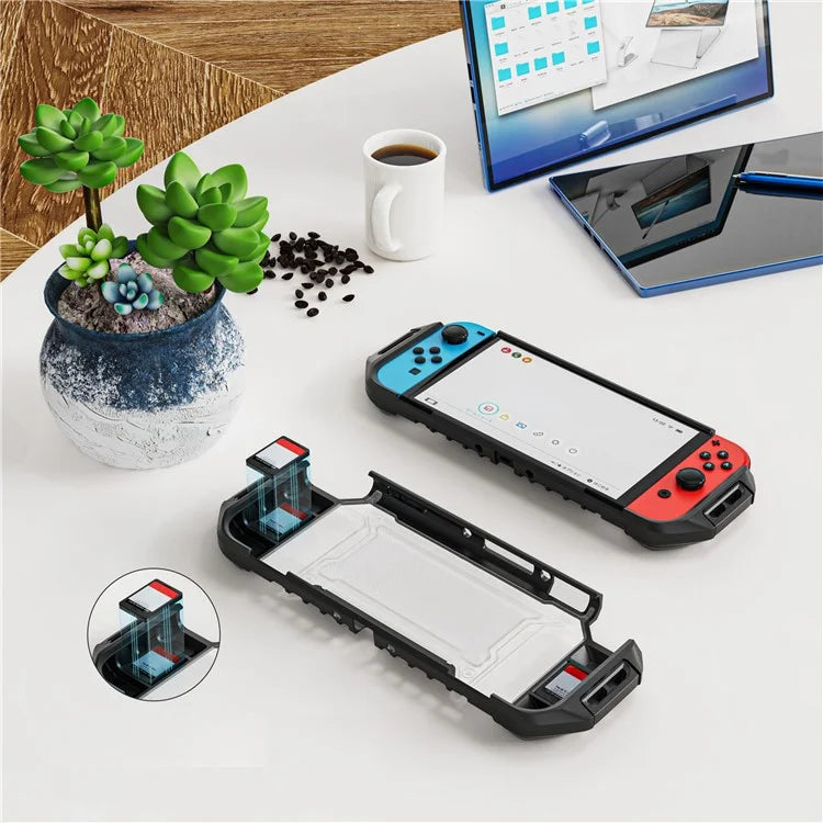 TPU+PC Case for Nintendo Switch OLED Integrated Protector Anti-Scratch Sleeve Game Accessories